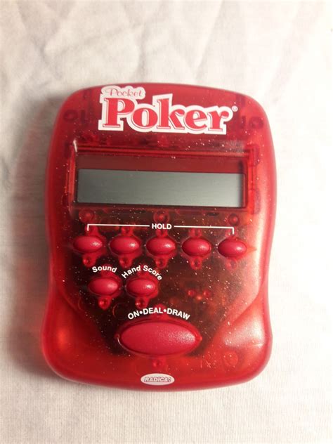 electronic pocket poker game